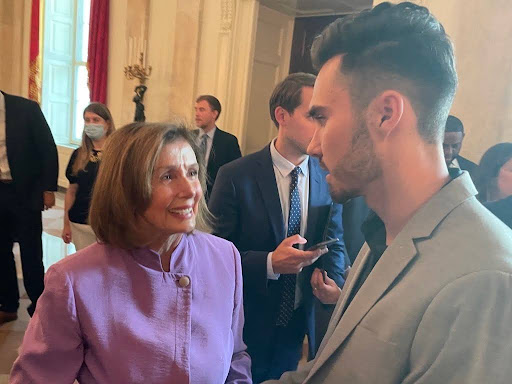David with Speaker Pelosi