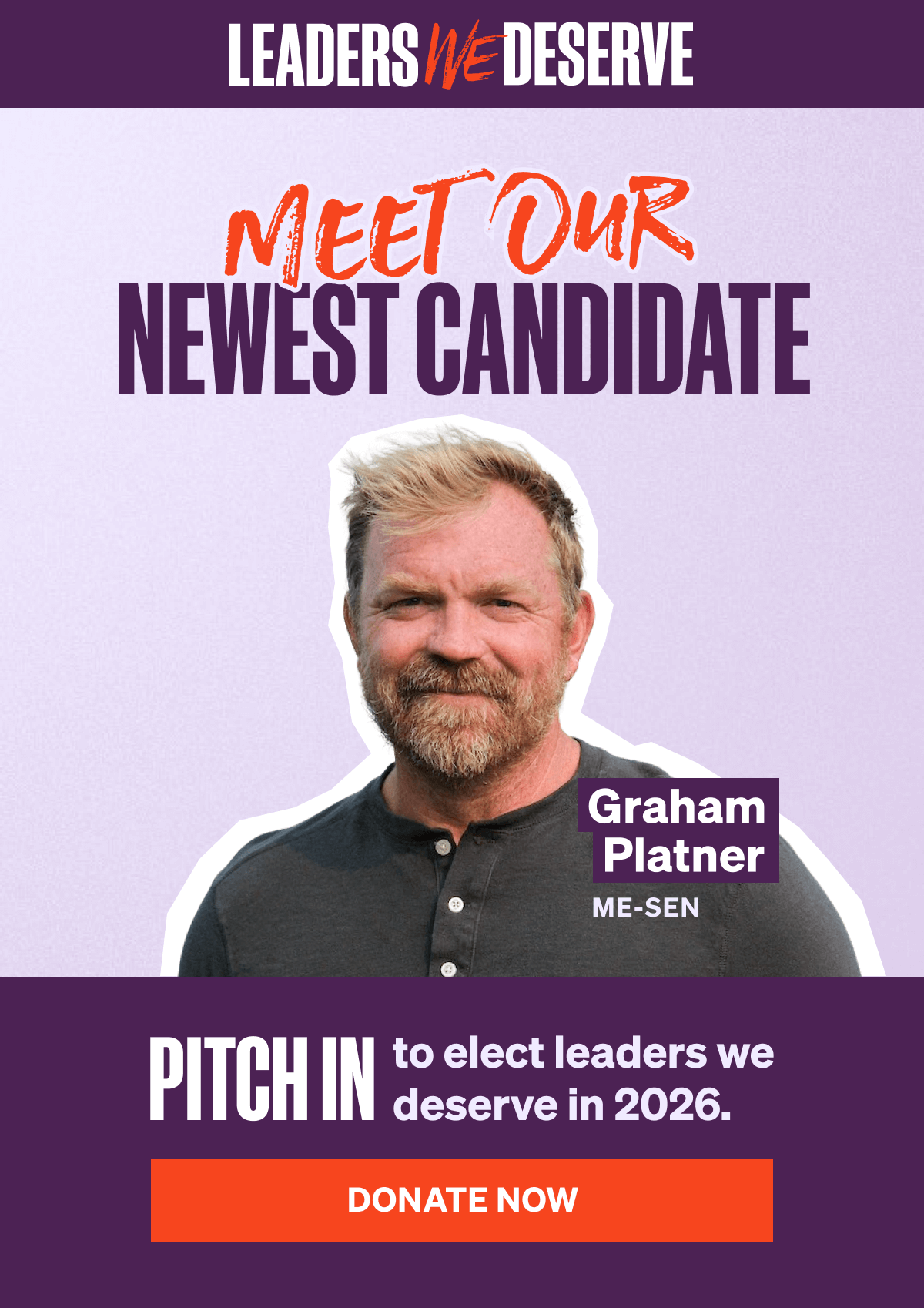 Leaders We Deserve endorses Graham Platner