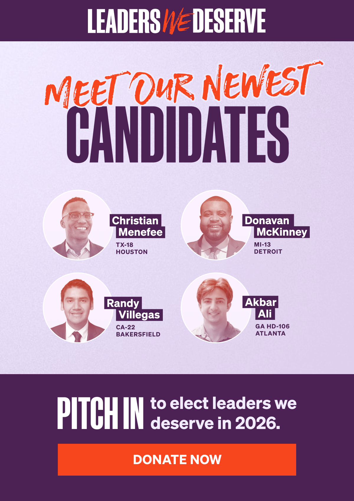 Leaders We Deserve Endorsements