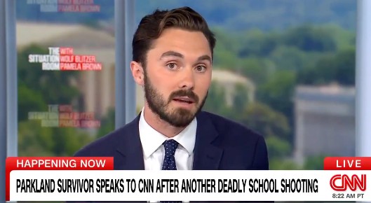David Hogg on CNN