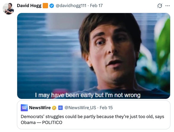 I may have been early but I'm not wrong