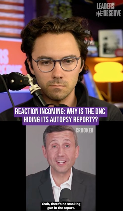 Reaction Incoming: Why is the DNC hiding it's autopsy report?