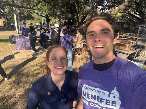 Molly Cook and David Hogg