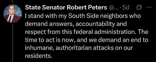 Robert Peters tweet